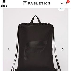 Fabletics Drawstring Bag